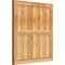 Ekena Millwork Framed Board-n-Batten Shutters, Rough Sawn Western Red Cedar, 26 7/8W x 29H, PR RBF06S26X029RWR - alternate 4